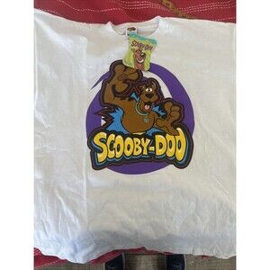 Vintage Y2K Scooby-Doo T-Shirt Men's Big Print Cartoon Network Graphic